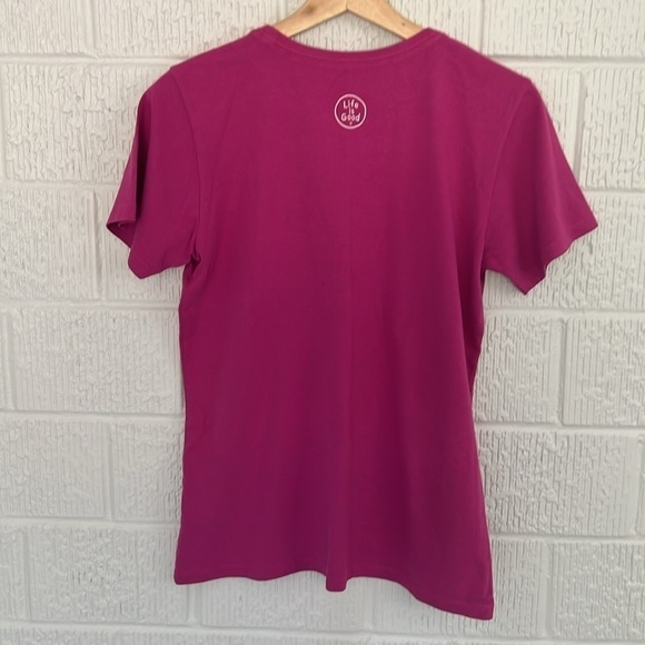 LIFE IS GOOD WOMENS CRUSHER TEE BEACH VIBES SIZE SMALL - Picture 2 of 8